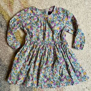 J. Crew Baby Liberty Floral Dress EUC 24mo